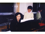 全国著名钢琴家、教育家、国际评委周广仁来校